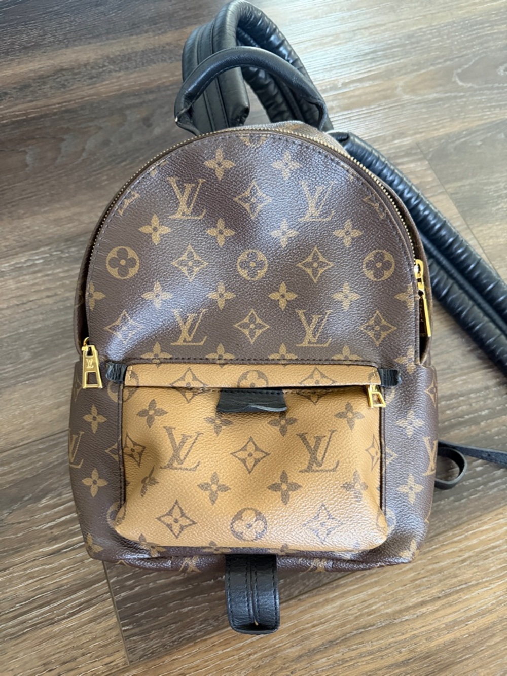 Louis Vuitton Monogram Mini Backpack in Brown and Tan